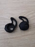 JZEPHF 适用于苹果耳机套华为耳机塞防滑耳套运动防掉硅胶套胶皮冒iphone7plus8X鲨鱼鳍 黑色2对 实拍图
