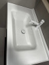 顾家家居（KUKA）浴室柜陶瓷一体盆卫浴洗脸手盆柜组合卫生间洗漱台奶油风G-06217 80智能|原木风|美妆镜中灯 实拍图