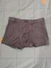 小护士男士内裤男中腰粘纤透气四角平角裤男士裤衩短裤头深灰175 实拍图