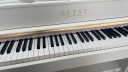贝琪（Betsy）B321立式电钢琴重锤88键成人家用练习钢琴专业考级初学者电子钢琴 B321音响款重锤键-高箱木纹白 实拍图