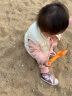 Hape儿童沙滩玩具大号蓝色铲子挖土玩沙工具男女孩生日礼物 E4060 实拍图