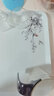 KORDCO欧式长方形托盘塑料茶盘简约密胺托盘创意杯盘水果托盘客厅收纳盘 玉石色喜上梅梢 1个 中号35cm*25cm*2.3cm 实拍图