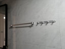 摩恩（MOEN） 铝合金浴室挂件置物卫生间五金挂件 单杆毛巾杆65cm 实拍图