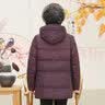 俞兆林中年女装妈妈过年红色羽绒服奶奶保暖老人衣服羽绒外套 YT09YR286 实拍图