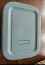 德玛斯 耐热玻璃保鲜盒 微波炉专用加热饭盒 冰箱收纳带盖密封分隔储物便当碗餐盒 北欧蓝分隔1000ml 晒单实拍图