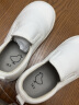 无印良品（MUJI）大童 轻量不易沾水 懒式运动鞋 帆布鞋 儿童童鞋 CEE14A1S 米白色 180mm/29.5码（2.0） 晒单实拍图