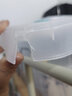 雏田 塑料透明收纳箱有盖整理箱家用收纳盒特大号衣服储物箱 【90L】 64*44*32cm 一个装 实拍图