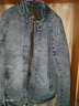 迈瑶男装秋季牛仔夹克外套男春秋帅气机车男士秋冬立领牛仔衣 蓝色【薄款】 L 实拍图