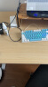 达尔优 EK815机械合金版87白蓝机械键盘电竞游戏键盘有线键盘CF吃鸡LOL男女学生笔记本电脑通用 87键黑色蓝光茶轴 实拍图