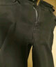 品彩（PinCai）加绒牛仔裤女秋冬黑色加厚直筒长裤显瘦显高休闲牛仔裤P44N007 实拍图