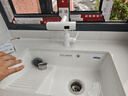 奥萨帝（AOSADI）台下盆洗衣盆搓衣板一体盆嵌入式陶瓷防污洗手盆卫生间阳台洗脸盆 6231洗衣盆（680*400*210mm） 白色多功能龙头套装 实拍图