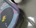 万凯 蹦蹦床家用儿童室内玩具弹跳床蹦极训练器材成人健身蹭蹭床跳床 1.5m紫蓝狮子【吊环款】 实拍图