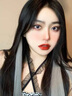 邦帛世挂耳染假发片 挑染渐变一片式补发片仿真发彩色接发片女长发y2k 挂耳染 灰色系 60cm 【白茶灰2片】 实拍图
