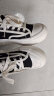 百思图春商场同款帆布鞋厚底板鞋女运动休闲平底鞋VC204CM2 黑色 37 晒单实拍图