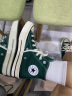 匡威（Converse）男鞋女鞋 ALL STAR系列官方经典帆布鞋休闲情侣休闲鞋学生板鞋 【高帮宝蓝】经典胶印LOGO A05589 39 实拍图