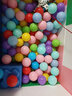 东之天地海洋球儿童玩具彩色球池马卡龙色宝宝婴儿游乐场加厚塑料波波球 5.5cm彩色混色【50个装】 实拍图