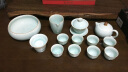 苏氏陶瓷（SUSHI CERAMICS）汝窑卵青 开片可养金线三才盖碗茶壶茶洗8茶杯大套组高档礼盒装 实拍图