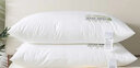 雅色 枕头枕芯 五星级酒店舒适纤维枕芯颈椎枕头可水洗成人家用高弹枕 依朵雲填充800g【酒店低枕】 两只枕芯 实拍图