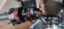 唯赛思通（Vsys）摩托车行车记录仪高清防水前后双摄像头无屏机车带胎压监测 Q3D标配+128G卡 晒单实拍图