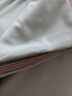 南极人（NanJiren）纯色水洗棉床上四件套磨毛加厚床单被套200x230cm宿舍春秋三件套 双拼-宝蓝+浅灰 1.5m床单四件套-被套150x200cm 实拍图