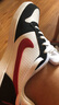 耐克NIKE男休闲鞋COURT BOROUGH运动鞋838937-102黑白/红42.5 实拍图