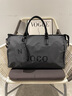 爱情海旅行包男健身包行李包大容量手提包游泳包商务短途出差运动收纳包 【灰色】外出休闲训练包帆布 轻便时尚简约拎包斜挎包便携 实拍图