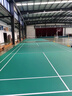 速标 羽毛球场地胶垫PVC运动地板室内体育馆专用气排球防滑塑胶地垫 入门级荔枝纹4.5mm 实拍图