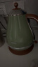 德龙（Delonghi）电热水壶 复古系列烧水壶热水瓶 家用办公室 304不锈钢 1.7L大容量 KBO2001.GR 橄榄绿 实拍图