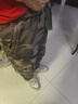 季言夏季迷彩裤男工装裤男束脚裤男生秋季长裤修身运动美式男裤 迷彩色（厚面料） 34 实拍图
