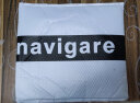 Navigare【防蚊】意大利小帆船男士T恤轻商务新款黑色透气翻领短袖体恤 黑色 XL/52 实拍图