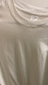 网易严选200g重磅纯棉T恤5A级抑菌不易变形耐水洗夏季短袖男女同款不泛黄 本白色 L 实拍图