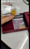 中国黄金（CHINA GOLD）黄金吊坠女款牡丹花金项链繁花送妈妈足金送女友 精致版吊坠+K金链丨约3g 实拍图