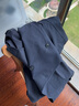 无印良品（MUJI）女式 不易沾水 双排扣大衣 风衣 外套秋 深藏青色 2A XL（165/92A） 实拍图