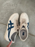 Onitsuka Tiger鬼塚虎男女鞋舒适透气帆布鞋复古运动休闲鞋MACHU RACER 米白色 37 实拍图