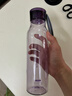 乐扣乐扣（LOCK&LOCK）ECO户外运动水杯户外便携塑料水壶男女学生杯子550ML紫色 实拍图