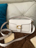 蔻驰（COACH）【专柜同款】女士TABBY中号单肩手提斜挎酒神包白色73995 实拍图