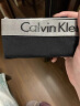 Calvin Klein内衣女士循环提花腰边ck舒适棉质透气性感比基尼三角内裤女D1618D 001-太空黑 S 晒单实拍图