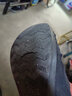 红青百年老北京布鞋男透气软底黑色工作鞋一脚蹬防滑轻便开车鞋爸爸鞋 全黑橡胶底 42 实拍图