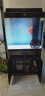汉霸超白玻璃鱼缸 生态底滤循环系统 鱼缸客厅 家用智能懒人 水族箱 古铜+黑 靠墙款0.8米长x36cm宽x75cm+71cm高 实拍图