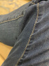 雅戈尔（YOUNGOR）休闲裤男商务休闲牛仔裤裤子棉聚酯纤维氨纶休闲风 深蓝 175/84A 实拍图