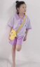 似晨缤纷女童夏季套装短袖POLO衫韩版中大童学院风女孩运动短裤儿童两件套 紫色套装 150 晒单实拍图