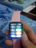 彬格 【免提通话+全触控】智能手表多功能运动计步器测量心率血压睡眠健康蓝牙可接打通话听歌男女手表 顶配粉胶【一键免提通话+音乐播放】+送彩虹表带 实拍图