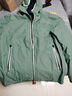 迪卡侬男女户外春秋款休闲防风防水夹克冲锋衣男女运动外套帆船航海 男-绿色(偏大一码) XL 实拍图