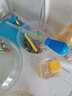 蓝昂鱼缸吸便器吸鱼屎神器吸管乌龟吸粪器清洁工具小型换水吸水管喂食 小号蓝色吸便器/喂食器 实拍图