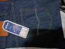 爵少  春秋男士厚款牛仔裤男裤子宽松直筒便宜劳保工装裤服耐磨休闲长西裤土 蓝色 33 实拍图