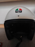 AGV X70头盔摩托车机车复古男女骑行3/4盔四季通用电动车安全帽 WHITE M（适合55-57头围） 实拍图
