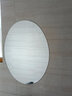 欧式浴室镜洗手镜椭圆形卫生间墙梳妆壁挂镜化妆镜圆形镜简约镜子 椭圆45*60可壁挂可粘贴 其他 实拍图