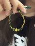中国黄金（CHINA GOLD）足金六字真言转运珠3D硬金福字手链男女DIY串珠金钱珠送生日礼物 【今/次日达】12mm福字珠 约1g 实拍图