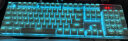 达尔优（dareu）EK810双模无线键盘 机械键盘 笔记本电脑游戏键盘 2.4G办公键盘长续航 104键 白色红轴 实拍图