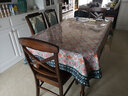 巢趣 美式餐椅全实木餐椅美式吧台椅书椅美式乡村餐椅       请拍双数 交叉餐椅（请拍双数） 实拍图